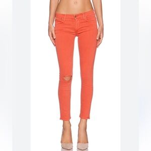 MOTHER The Muse Ankle Jeans Red‎ Jasper